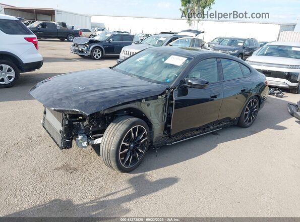 WBY33AW01NFN13164 2022 BMW I4 Black Przód lewy