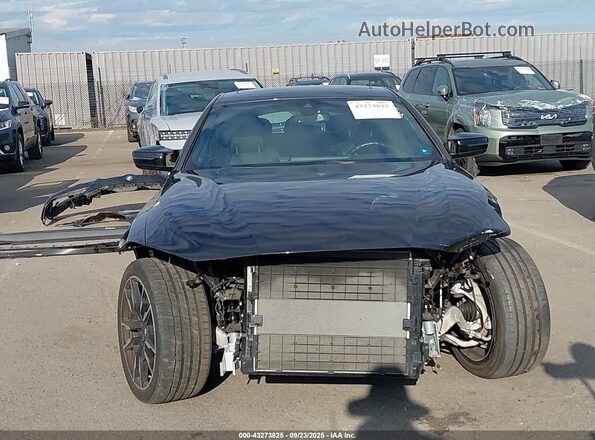 WBY33AW01NFN13164 2022 BMW I4 Black Widok wnętrza z tyłu