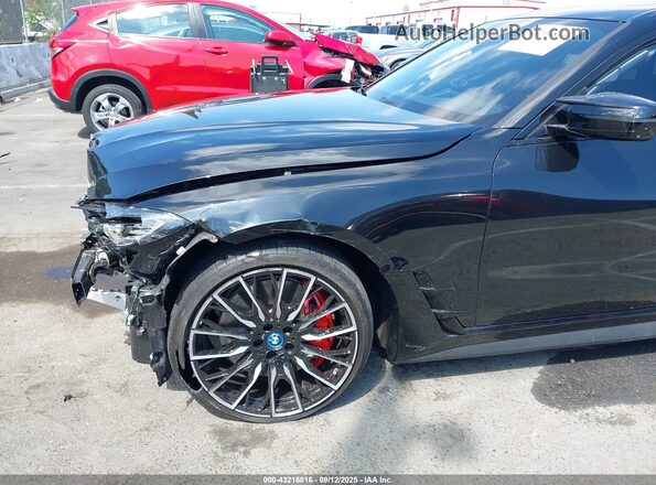 WBY33AW06RFS58100 2024 BMW I4 Black Դիմացի տեսք