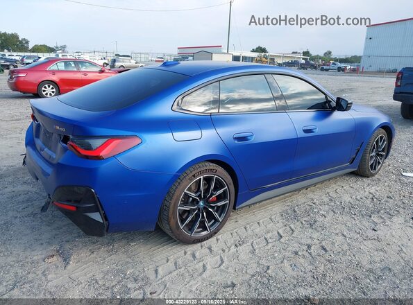 WBY33AW09PFP70799 2023 BMW I4 Blue Trasero derecho