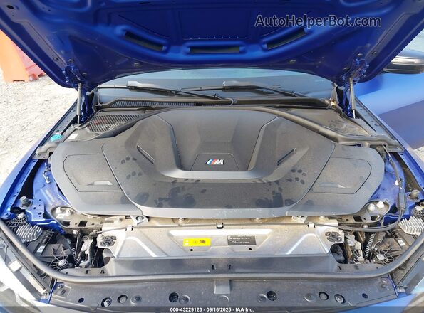 WBY33AW09PFP70799 2023 BMW I4 Blue Vista trasera