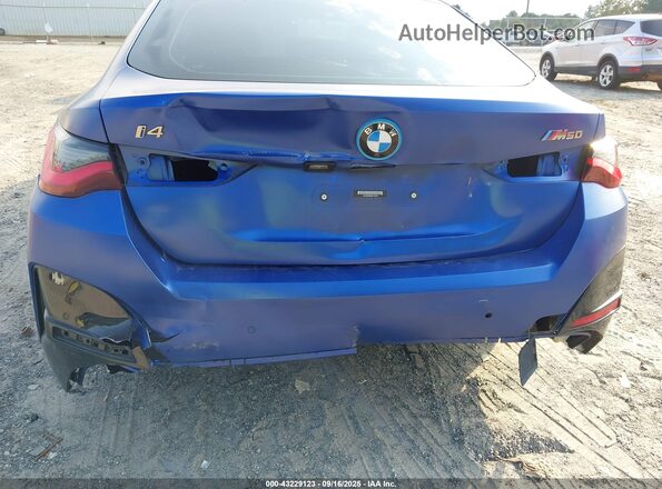 WBY33AW09PFP70799 2023 BMW I4 Blue Vista frontal