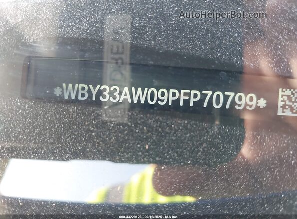 WBY33AW09PFP70799 2023 BMW I4 Blue 