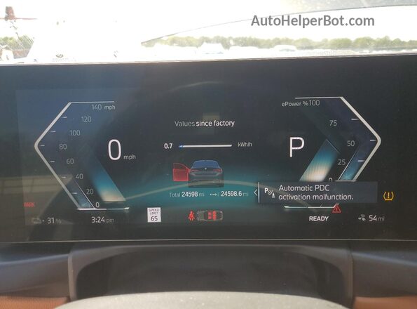 WBY43AW0XPFR35585 2023 BMW I4 Серый 