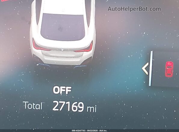 WBY73AW03NFN09831 2022 BMW I4 White 