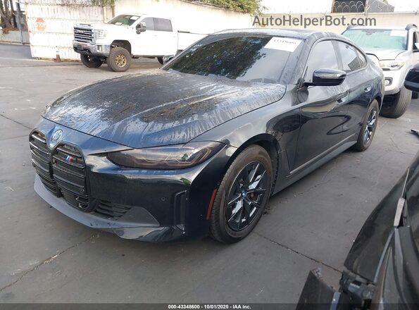 WBY73AW06PFP60023 2023 BMW I4 Черный Передняя левая четверть
