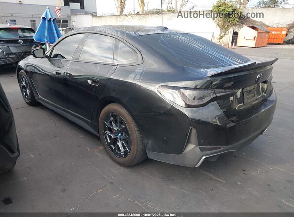 WBY73AW06PFP60023 2023 BMW I4 Черный Задняя левая четверть