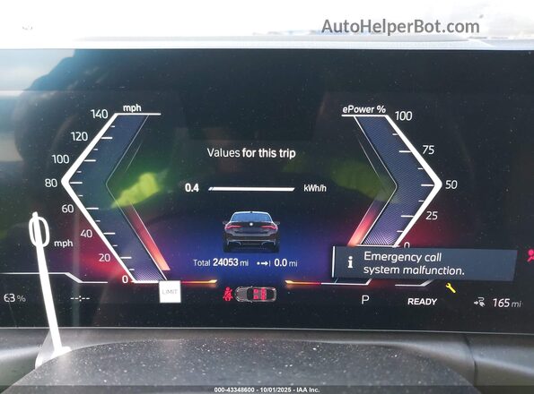 WBY73AW06PFP60023 2023 BMW I4 Черный Вид задних сидений