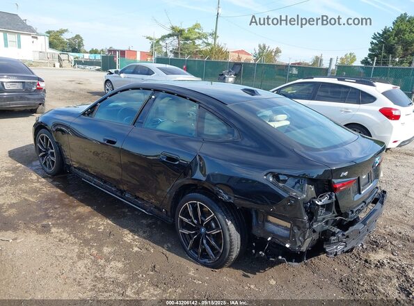 WBY73AW07NFN02994 2022 BMW I4 Black Tył lewy