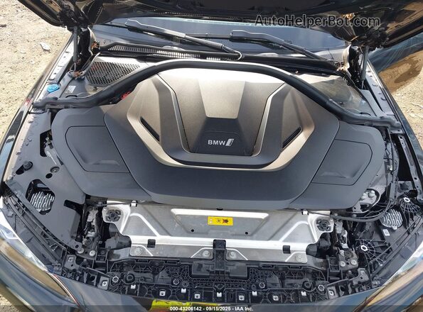 WBY73AW07NFN02994 2022 BMW I4 Black Widok z tyłu
