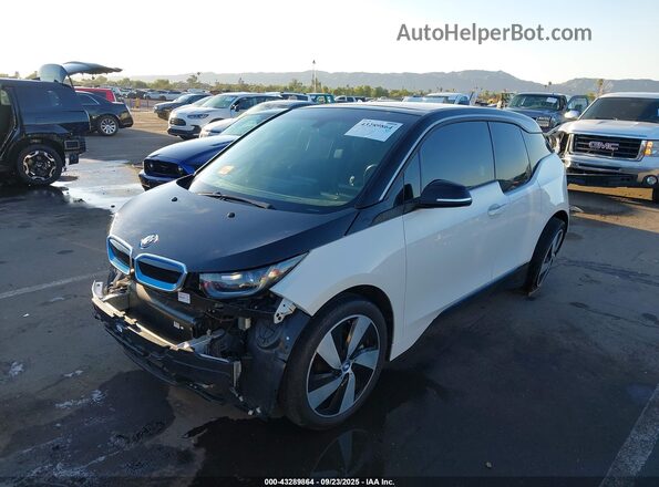 WBY7Z2C51JVE64864 2018 BMW I3 White Առջևի ձախ երեք քառորդ տեսարան