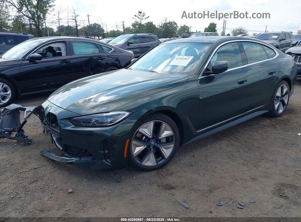 WBY83FB0XRFR85801 2024 BMW I4 Черный Передняя левая четверть