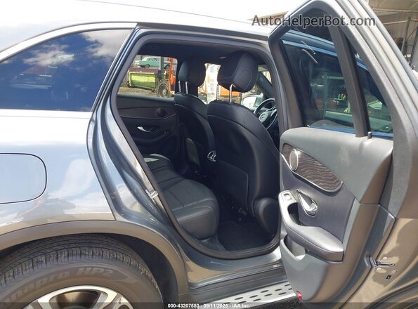 WDC0G4JB4JV110440 2018 MERCEDES-BENZ GLC 300 Gray VIN კოდის სტიკერის ხედი