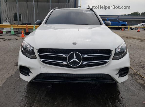 WDC0G4JB4KF480718 2019 MERCEDES-BENZ GLC-CLASS White Widok z przodu