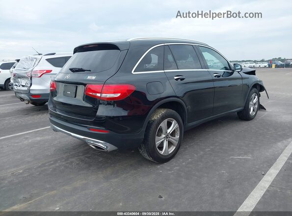 WDC0G4JB5JV019645 2018 MERCEDES-BENZ GLC 300 Black Rear right