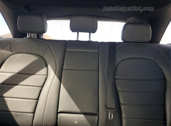 WDC0G4JBXKV178498 2019 MERCEDES-BENZ GLC-CLASS White Rear seats view