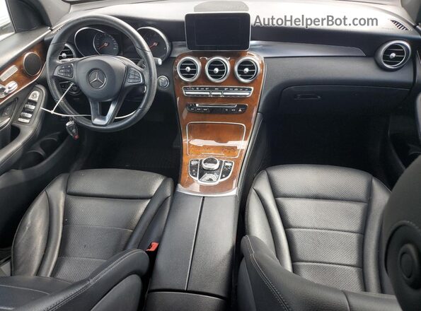 WDC0G4JBXKV178498 2019 MERCEDES-BENZ GLC-CLASS White Dashboard view