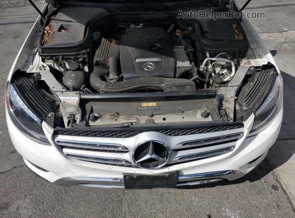 WDC0G4JBXKV178498 2019 MERCEDES-BENZ GLC-CLASS White Engine compartment view