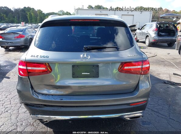 WDC0G4KB2HV004299 2017 MERCEDES-BENZ GLC 300 Gray Front view
