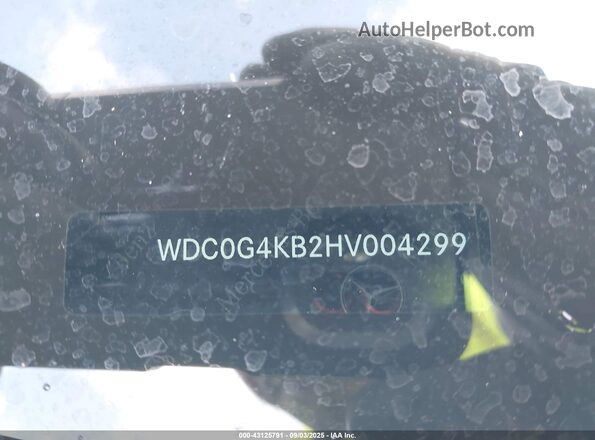 WDC0G4KB2HV004299 2017 MERCEDES-BENZ GLC 300 Gray 