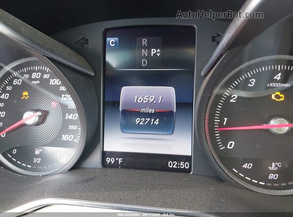 WDC0G4KB6HF148108 2017 MERCEDES-BENZ GLC 300 White Widok tylnych siedzeń