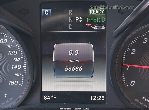 WDC0G5EBXKF602871 2019 MERCEDES-BENZ GLC 350E Gray Vista de los asientos traseros