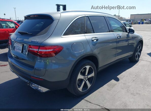 WDC0G5EBXKF602871 2019 MERCEDES-BENZ GLC 350E Gray Trasero derecho