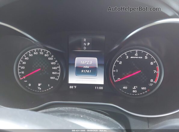 WDC0G6EB2HF164703 2017 MERCEDES-BENZ AMG GLC 43 Черный 