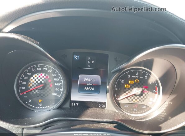 WDC0G6EBXHF194614 2017 MERCEDES-BENZ AMG GLC 43 White Vista de los asientos traseros