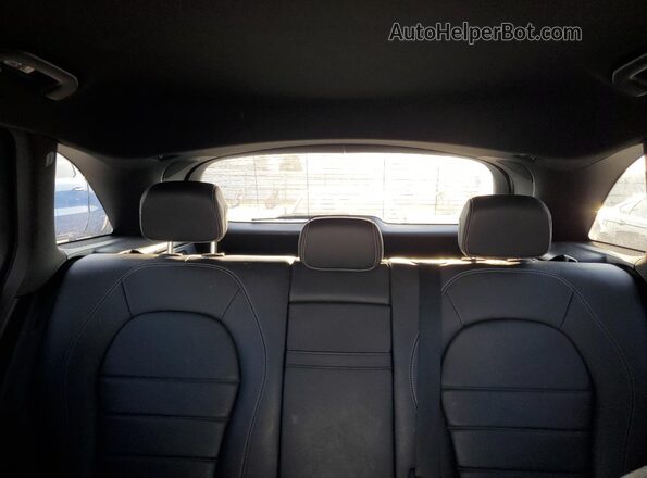 WDC0G8DB0LF725101 2020 MERCEDES-BENZ GLC-CLASS White Rear seats view