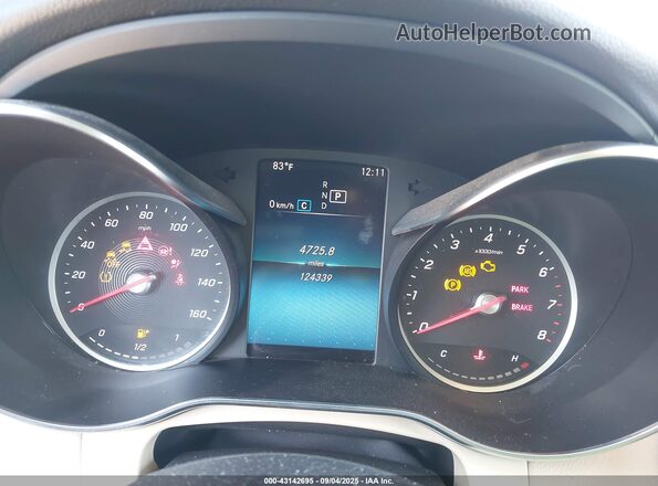 WDC0G8DB5LF741388 2020 MERCEDES-BENZ GLC-CLASS Black უკანა სავარძლების ხედი
