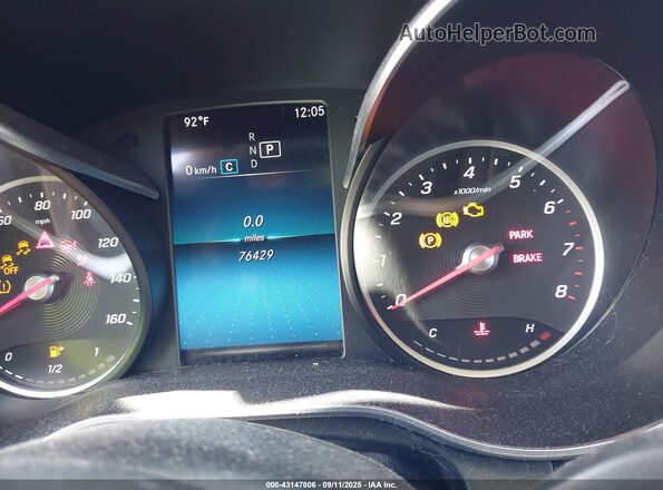 WDC0G8DB9LF674438 2020 MERCEDES-BENZ GLC 300 Белый Вид задних сидений