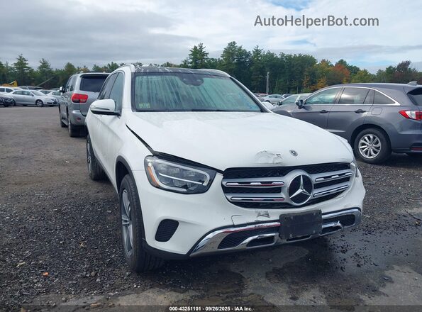 WDC0G8EB8LF721571 2020 MERCEDES-BENZ GLC 300 White Widok z przodu