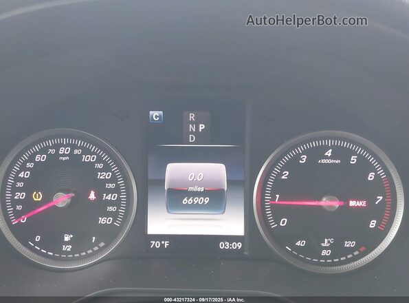 WDC0J4KB4HF260021 2017 MERCEDES-BENZ GLC 300 COUPE Black Widok tylnych siedzeń