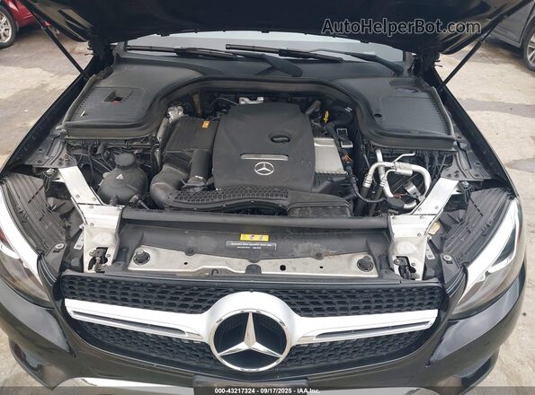 WDC0J4KB4HF260021 2017 MERCEDES-BENZ GLC 300 COUPE Black Widok z tyłu