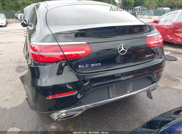 WDC0J4KB4HF260021 2017 MERCEDES-BENZ GLC 300 COUPE Black Widok zestawu wskaźników