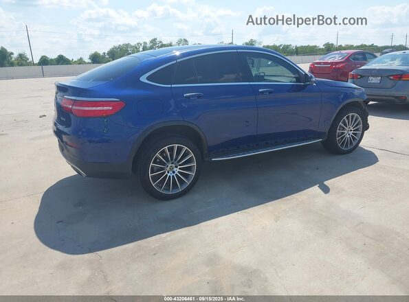 WDC0J4KB4KF549360 2019 MERCEDES-BENZ GLC 300 COUPE Blue Tył prawy