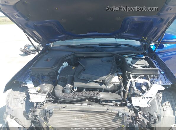 WDC0J4KB4KF549360 2019 MERCEDES-BENZ GLC 300 COUPE Blue Widok z tyłu