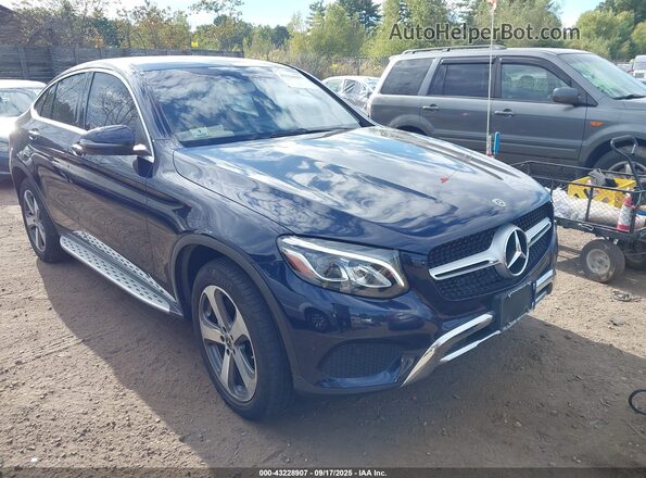 WDC0J4KBXJF408629 2018 MERCEDES-BENZ GLC 300 COUPE Blue Դիմացի տեսք