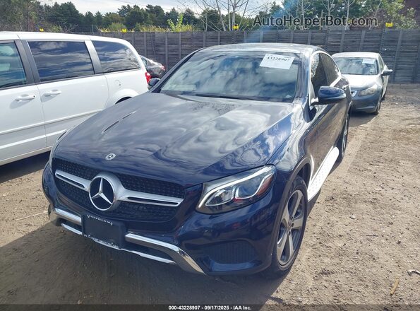 WDC0J4KBXJF408629 2018 MERCEDES-BENZ GLC 300 COUPE Blue Առջևի ձախ երեք քառորդ տեսարան