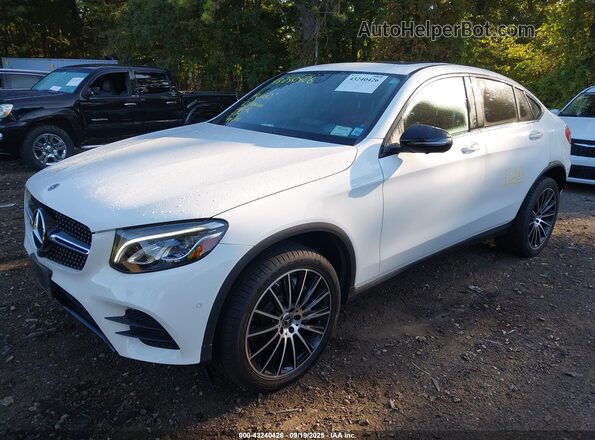 WDC0J4KBXKF655246 2019 MERCEDES-BENZ GLC 300 COUPE White Przód lewy