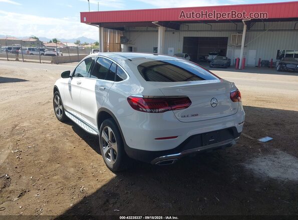 WDC0J8EB3LF684494 2020 MERCEDES-BENZ GLC 300 COUPE White Задня ліва чверть