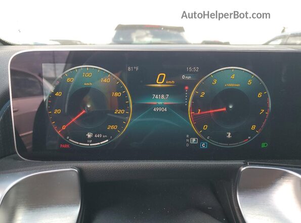 WDC4M4HB2LW001147 2020 MERCEDES-BENZ GLB-CLASS Gray 