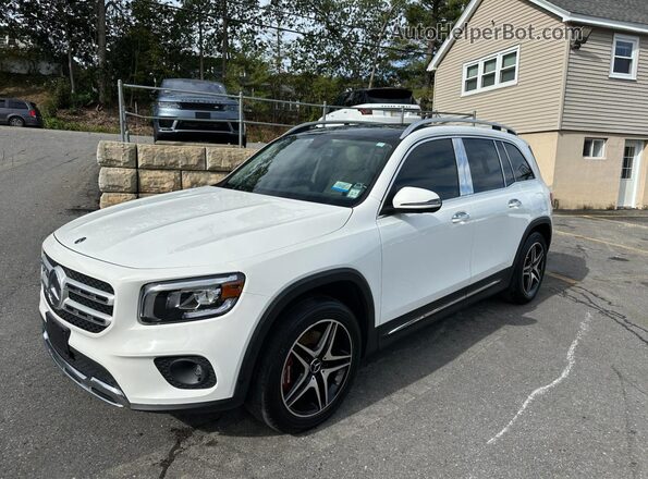 WDC4M4HB2LW007448 2020 MERCEDES-BENZ GLB-CLASS White Widok z przodu
