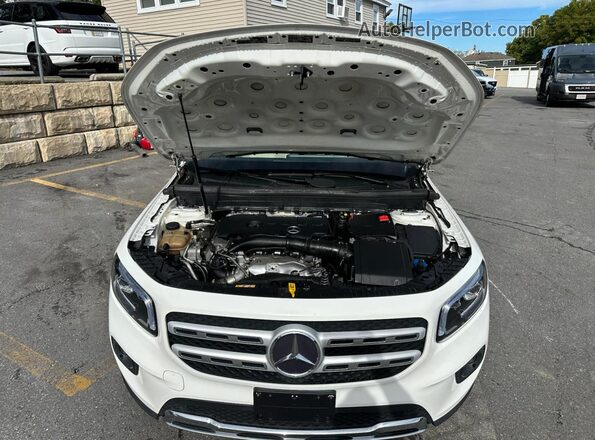 WDC4M4HB2LW007448 2020 MERCEDES-BENZ GLB-CLASS White Widok tylnych siedzeń