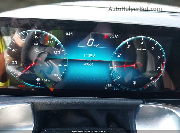 WDC4M4HB9LW007379 2020 MERCEDES-BENZ GLB-CLASS Gray Vista de los asientos traseros