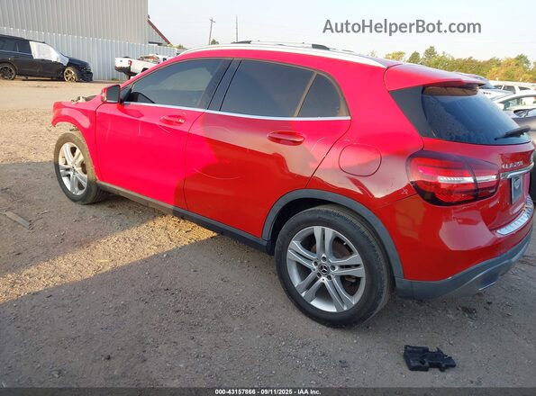 WDCTG4EB2LU023720 2020 MERCEDES-BENZ GLA 250 Red უკანა მარცხენა