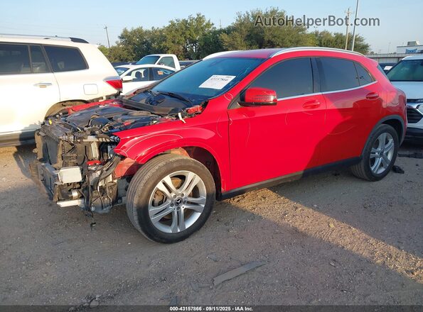 WDCTG4EB2LU023720 2020 MERCEDES-BENZ GLA 250 Red წინა მარცხენა ხედი სამი მეოთხედიდან