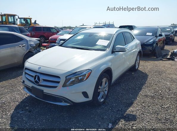 WDCTG4EB6GJ201961 2016 MERCEDES-BENZ GLA 250 White წინა მარცხენა ხედი სამი მეოთხედიდან