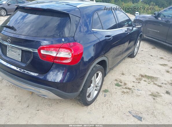 WDCTG4EB8HJ343987 2017 MERCEDES-BENZ GLA 250 Blue Tył prawy
